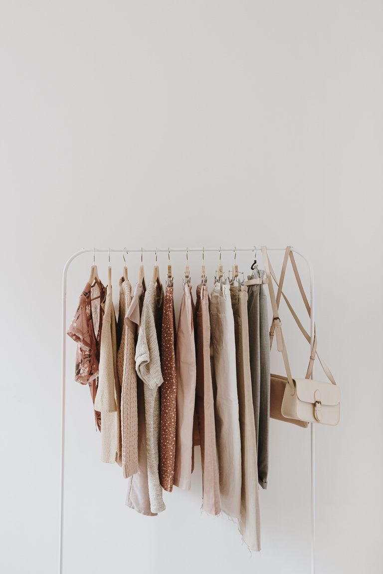 Clothes on a Rack